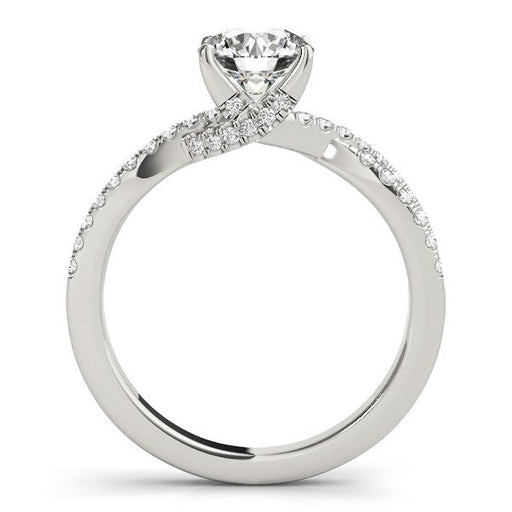 Bids.com 14k White Gold Fancy Prong Split Shank Diamond Engagement Ring (1 1/4 cttw) Rings