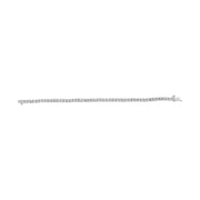 Bids.com 10K White Gold 1/2 Cttw Real Diamond Illusion-Set Miracle Plate Tennis Bracelet (I-J Color, SI2-I1 Clarity) - Size 7.5" Bracelets