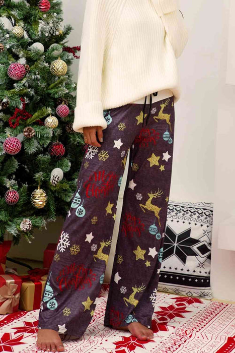 Christmas Straight Leg Pants by VYSN