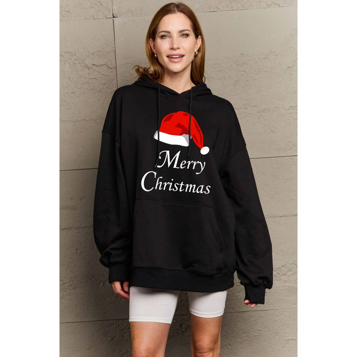 Simply Love MERRY CHRISTMAS Graphic Hoodie