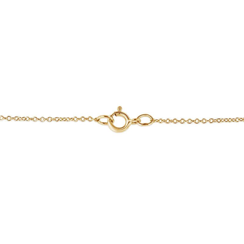 Bids.com 10K Yellow Flashed .925 Sterling Silver 1/4 Cttw Champagne Diamond Filigree Cross Pendant Necklace (K-L Color, I1-I2 Clarity) - 18" Necklaces