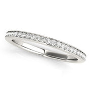 Bids.com 14k White Gold Simple Diamond Wedding Ring (1/4 cttw) Rings