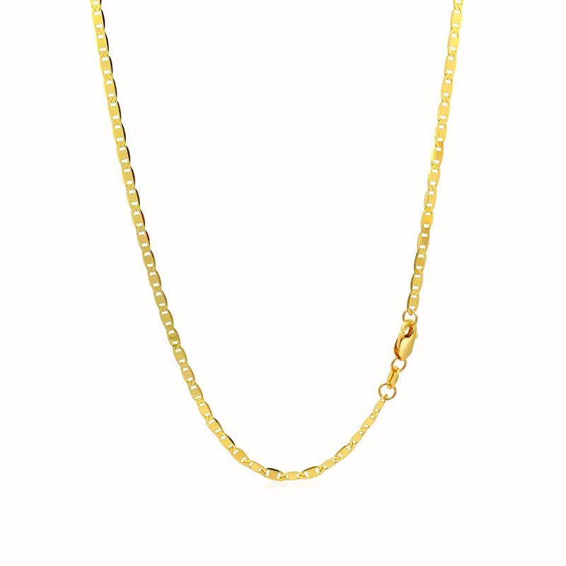Bids.com 2.3mm 10k Yellow Gold Mariner Link Chain Necklaces
