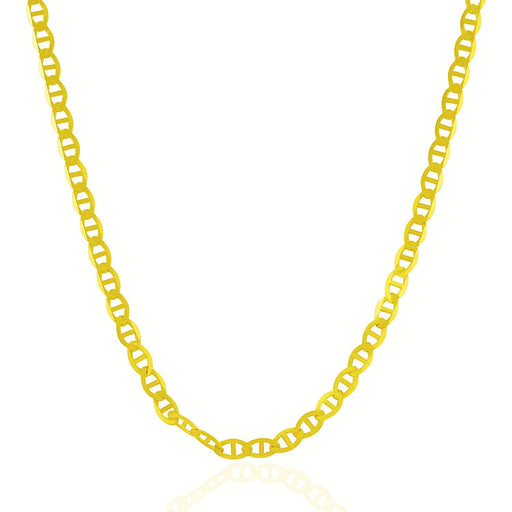Bids.com 4.5mm 10k Yellow Gold Mariner Link Chain Necklaces