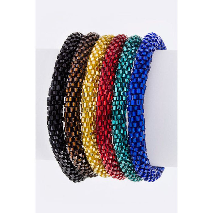 Nepal Roll Up Bracelet Set