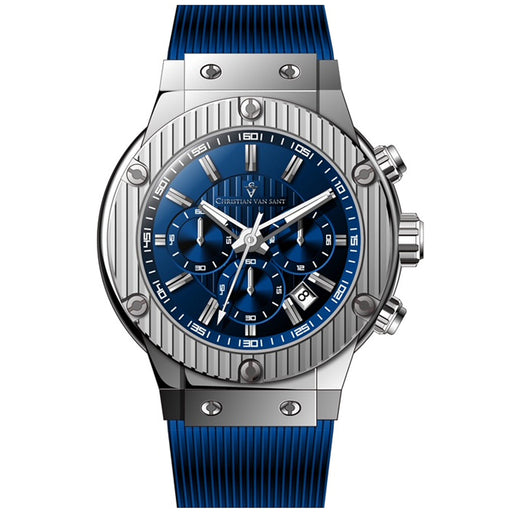 Bids.com Christian Van Sant Men's Monarchy Watches White Smoke