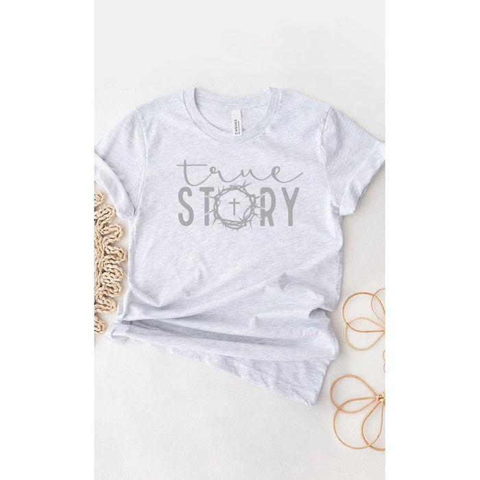 True Story Cross Easter Graphic Tee