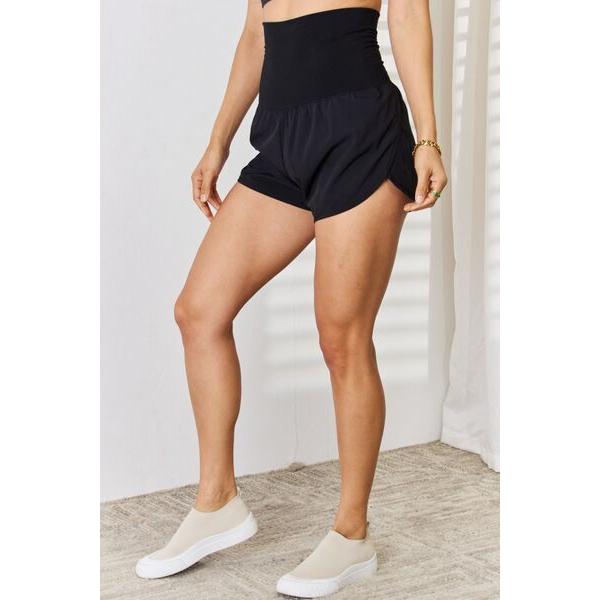 Zenana High Waist Tummy Control Shorts