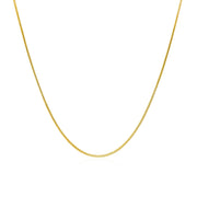 Bids.com 14k Yellow Gold Round Snake Chain 0.9mm Necklaces