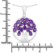 Bids.com 2.94 Carat Genuine Amethyst .925 Sterling Silver Pendant Pendants