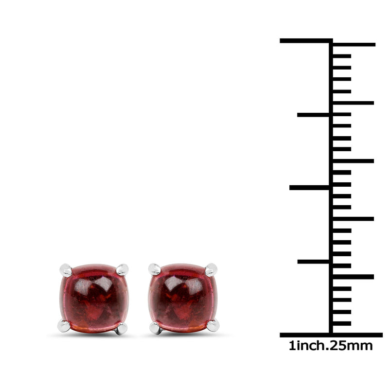 Bids.com 2.60 Carat Genuine Pink Topaz .925 Sterling Silver Earrings Earrings