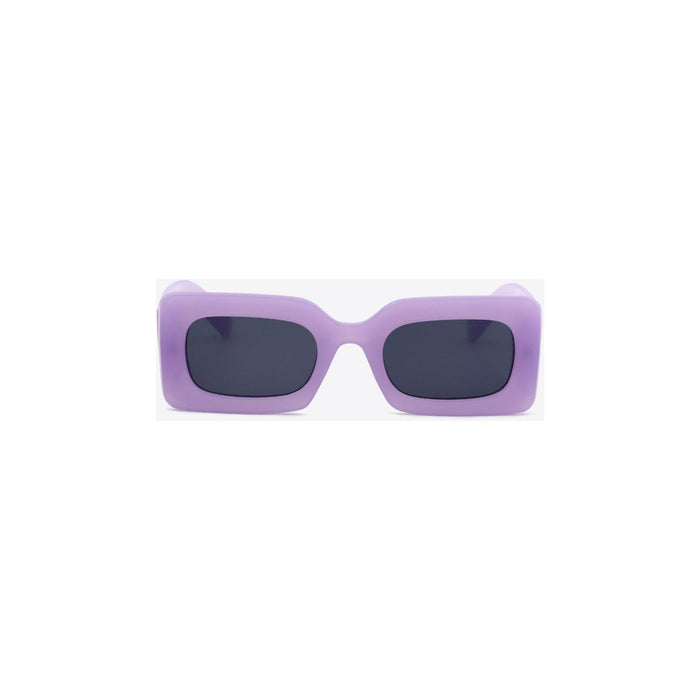 Polycarbonate Frame Rectangle Sunglasses