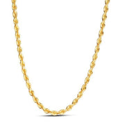 Bids.com 14k Yellow Gold Light Rope Chain (4.30 mm) Necklaces