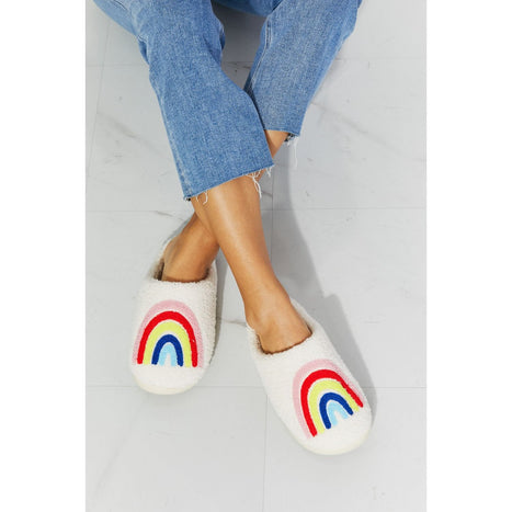 MMShoes Rainbow Plush Slipper