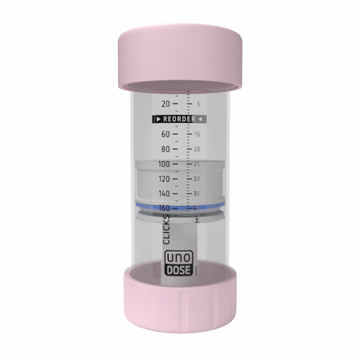 Medisca UnoDose™ Metered-Dose Topical Applicator, 42 mL, Pink (25-Pack) Medical Supplies White Smoke
