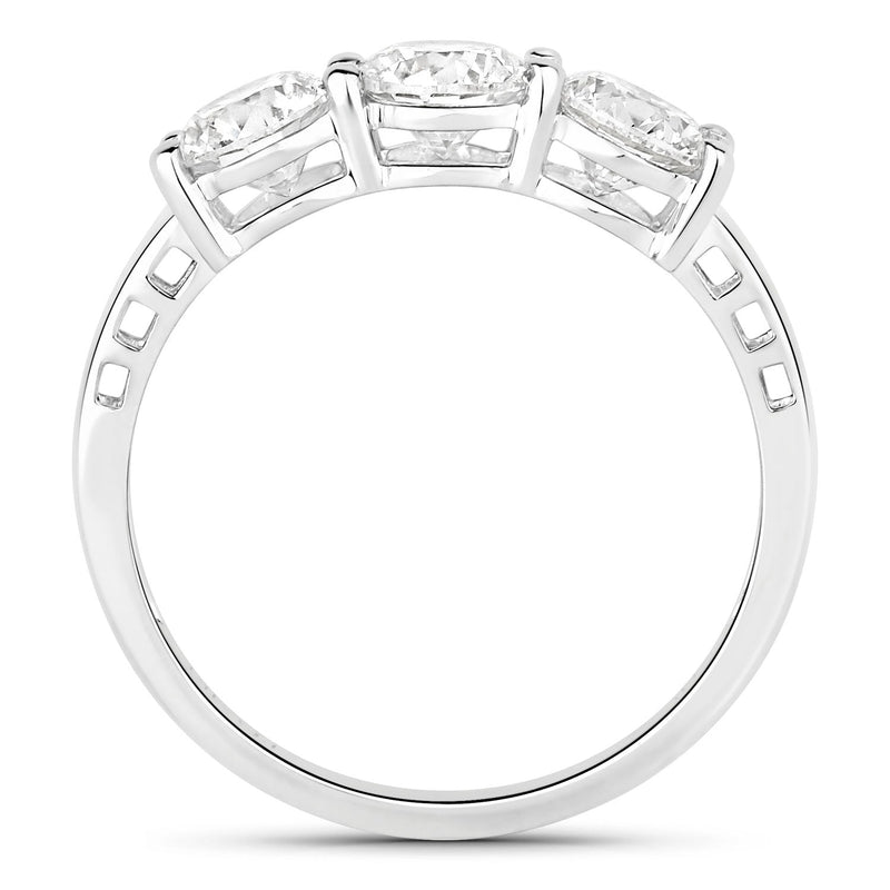 Bids.com 1.50 Carat Genuine Lab Grown Diamond 14K White Gold Ring Rings