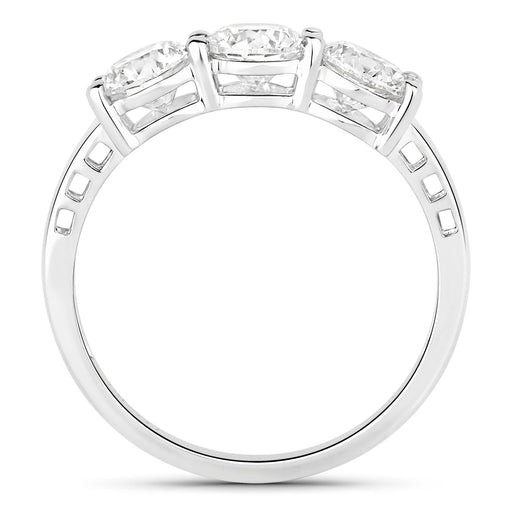 Bids.com 1.50 Carat Genuine Lab Grown Diamond 14K White Gold Ring Rings