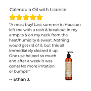 Ora's Amazing Herbal Calendula Oil with Licorice Bath & Body
