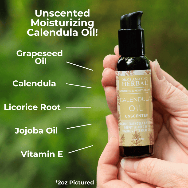 Ora's Amazing Herbal Calendula Oil with Licorice Bath & Body