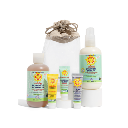 California Baby Calming™ Newborn Tote Gifts & Totes White Smoke