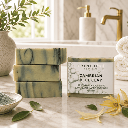 P R I N C I P L E Cambrian Blue Clay Soap Bar Soap