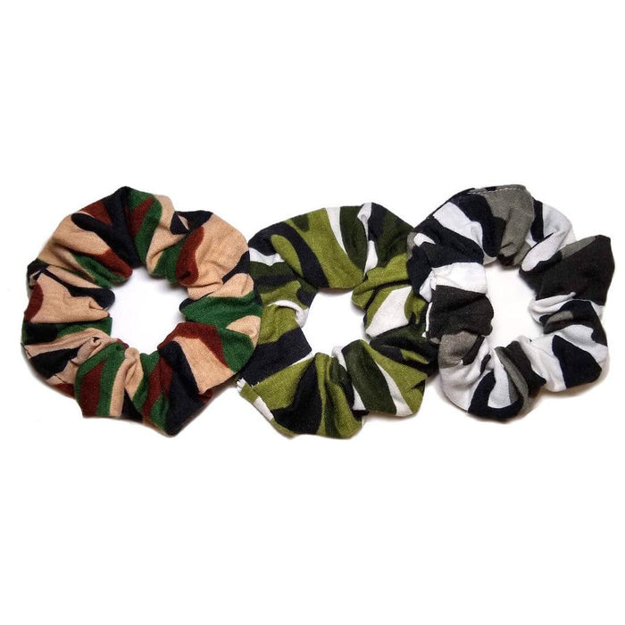 Threddies Camo Scrunchies