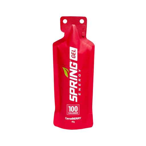myspringenergy Strawberry Smoothie Gel (Vegan) 100 Kcal- Canaberry Gel