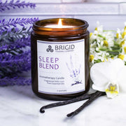 Brigid Trading Company Sleep Blend Soy Wax Candle - Lavender, Chamomile, and Vanilla Aromatherapy Candle