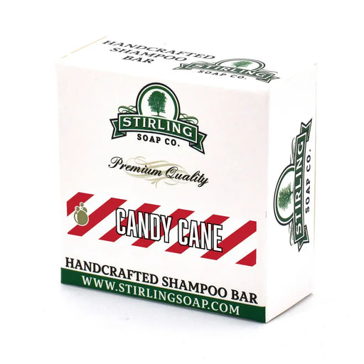 Stirling Soap Co. Stirling Soap Co. Candy Cane Shampoo Bar 3.8 Oz Shampoo Bar