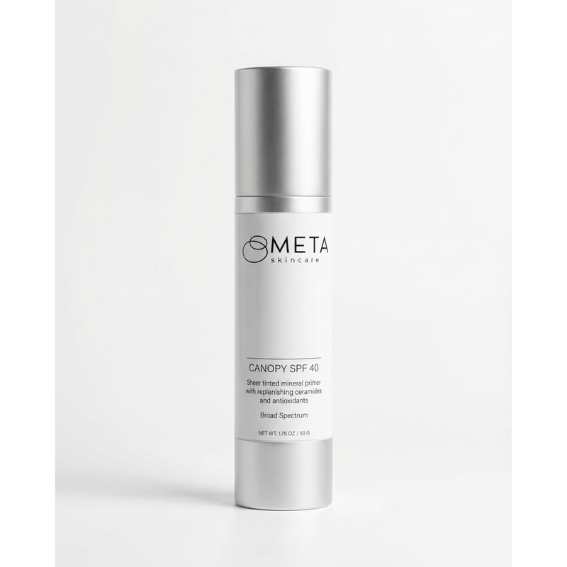 Meta Skin Studio Canopy Face SPF 40 Sunscreen Lavender