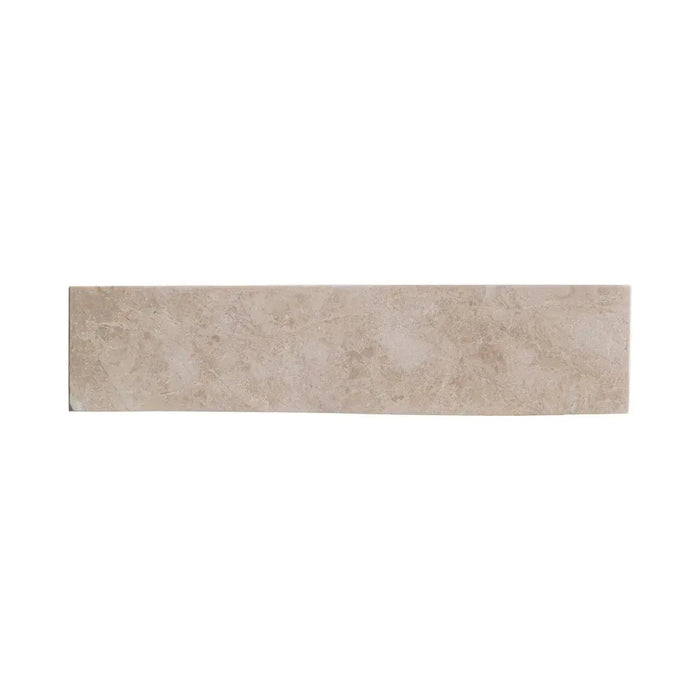 Cappuccino Beige Marble Rectangular Above Vanity Bathroom Sink (W)18" (L)21.5" (H)5"