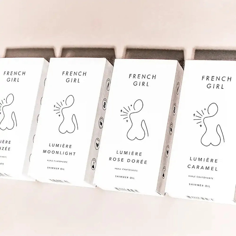 FRENCH GIRL Caramel Shimmer Oil Body Oil