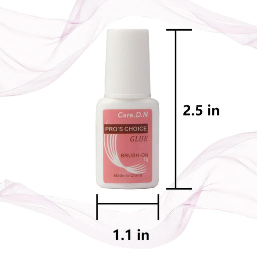 VIP Extensions Care.D.N Glue on Nails, Brush on Nail Glue Nail Care