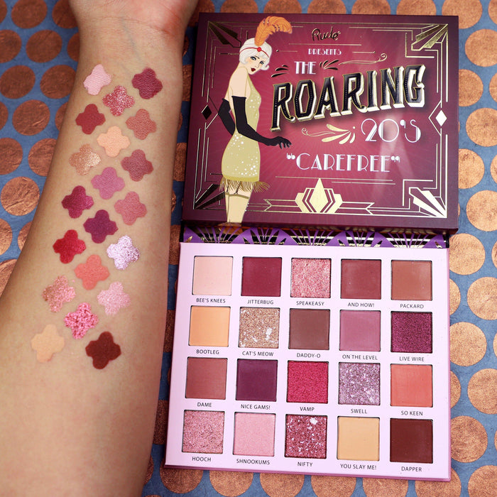 Rude Cosmetics - Rude Cosmetics - The Roaring 20's Eyeshadow Palette - Carefree