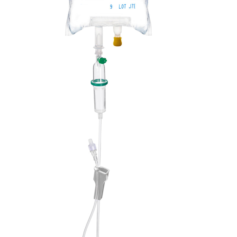 B. Braun CARESAFE Secondary IV Set, 20 Drip/mL, 50/Case Medical Supplies