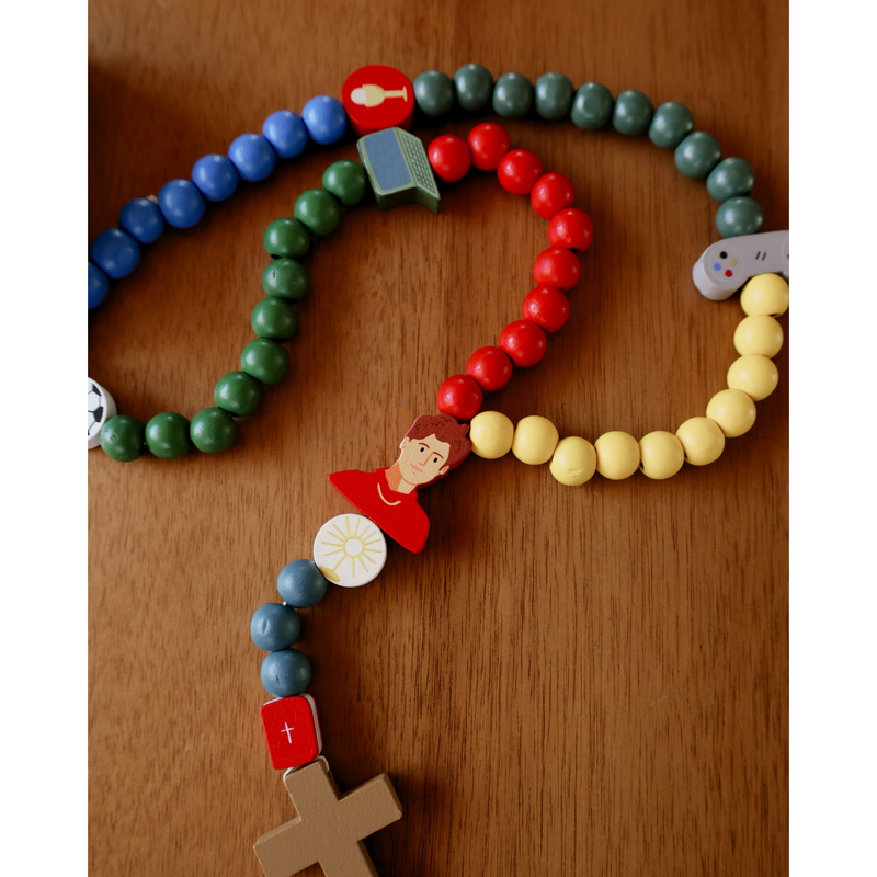 Be A Heart Saint Carlo Acutis Rosary Kit rosary kit