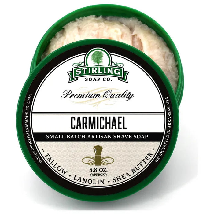 Stirling Soap Co. Carmichael Shave Soap Jar 5.8 oz