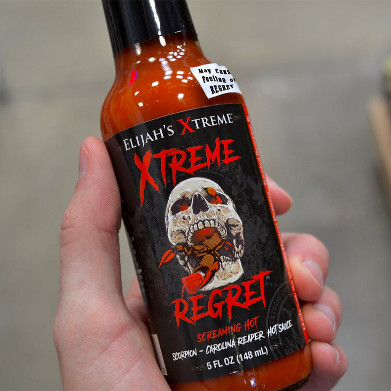 Elijah's Xtreme Xtreme Regret Hot Sauce Hot Sauce