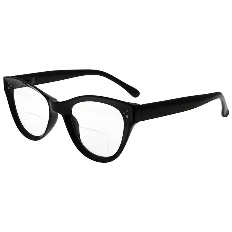 eyekeeper.com Cat-eye Bifocal Reading Glasses Thicker Frame Readers BR9108 Eyeglasses