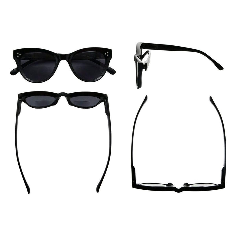 eyekeeper.com Cat-eye Bifocal Sunglasses Thicker Frame Reading Glasses SBR9108 Sunglasses