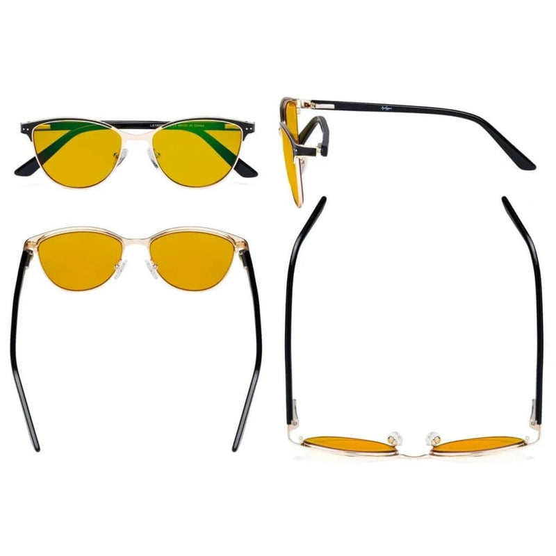 eyekeeper.com Cat-eye Blue Light Blocking Eyeglasses LX19009-BB90 Eyeglasses