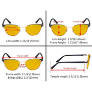 eyekeeper.com Cat-eye Blue Light Blocking Eyeglasses LX19009-BB90 Eyeglasses