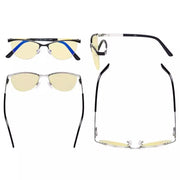 eyekeeper.com Cat-eye Blue Light Blocking Eyeglasses LX19013-BB60 Eyeglasses