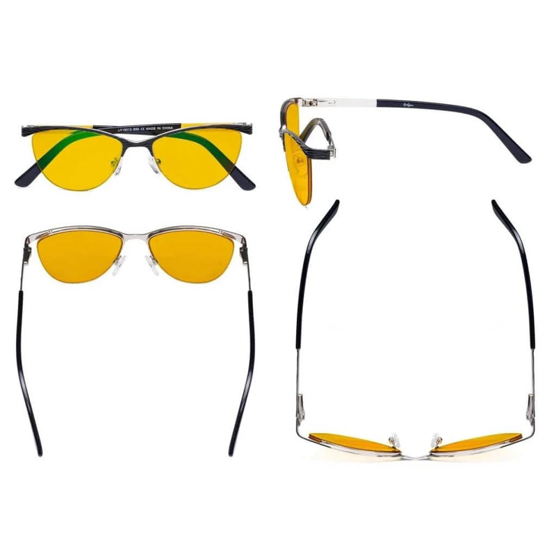 eyekeeper.com Cat-eye Blue Light Blocking Eyeglasses LX19013-BB90 Eyeglasses