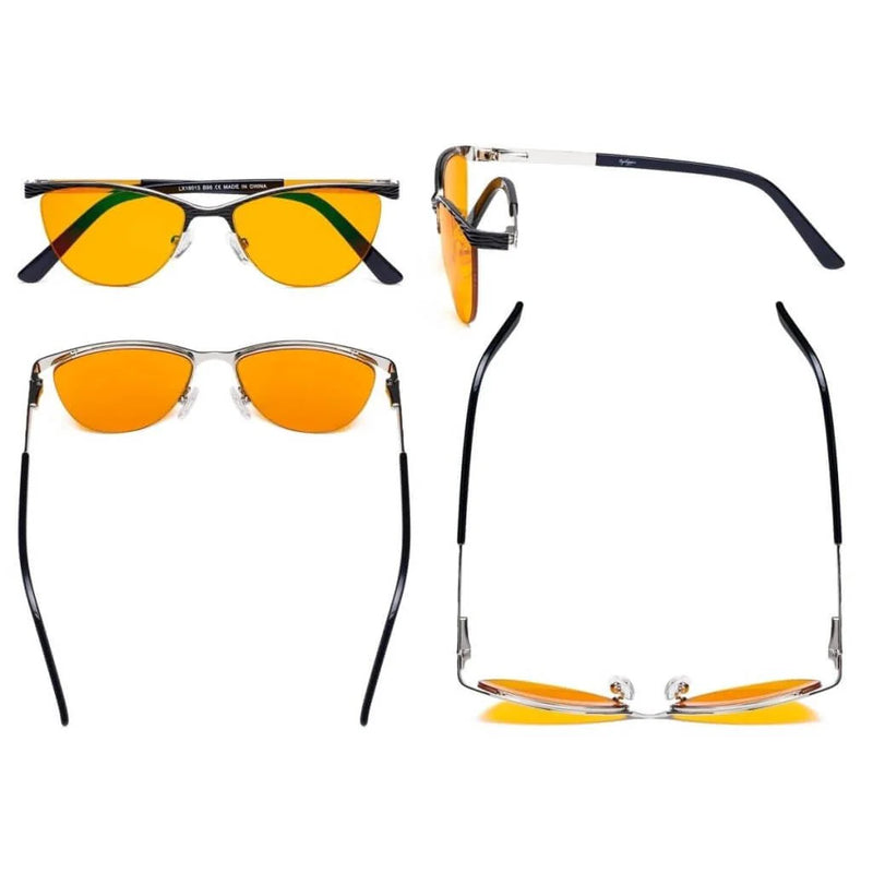 eyekeeper.com Cat-eye Blue Light Blocking Eyeglasses LX19013-BB98 Eyeglasses