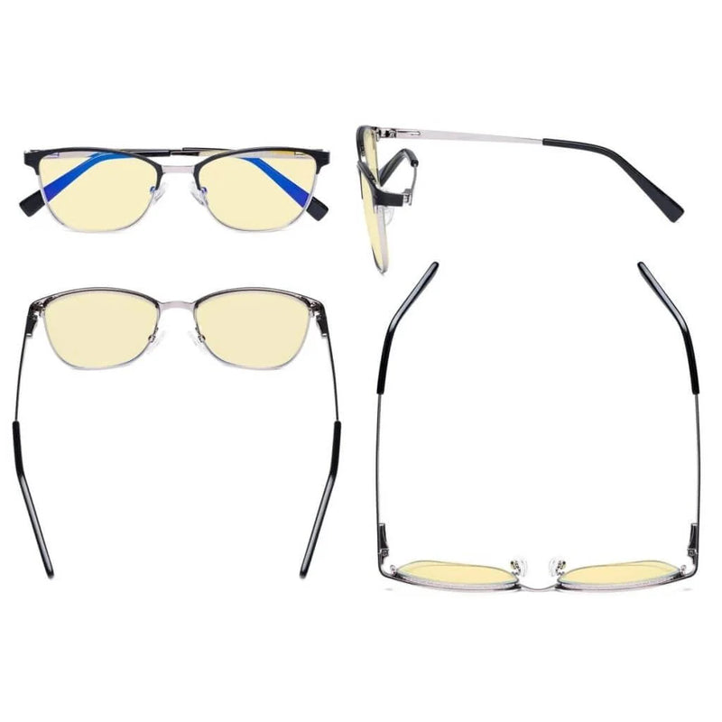 eyekeeper.com Cat-eye Blue Light Blocking Eyeglasses LX19017-BB60 Eyeglasses