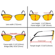 eyekeeper.com Cat-eye Blue Light Blocking Eyeglasses LX19017-BB90 Eyeglasses