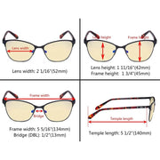 eyekeeper.com Cat-eye Blue Light Blocking Eyeglasses LX19023-BB60 Eyeglasses