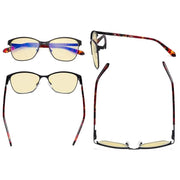 eyekeeper.com Cat-eye Blue Light Blocking Eyeglasses LX19023-BB60 Eyeglasses