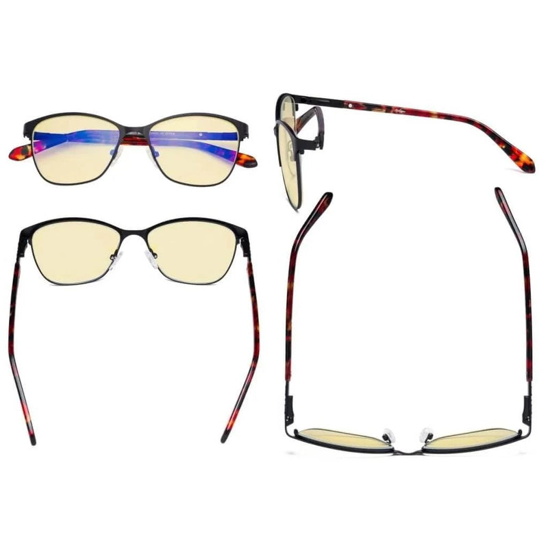 eyekeeper.com Cat-eye Blue Light Blocking Eyeglasses LX19023-BB60 Eyeglasses